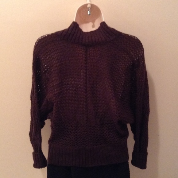 đť…şANN TAYLOR LOFT Chocolate Brown Open Cardigan NWT! Size S/P - Picture 4 of 5